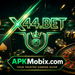 X44 bet Game features image with website branding and logo APKMobix.com